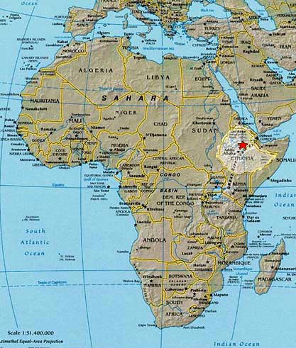 Ethiopia Map
