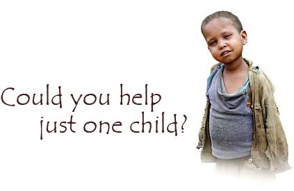 Could you help just one child
